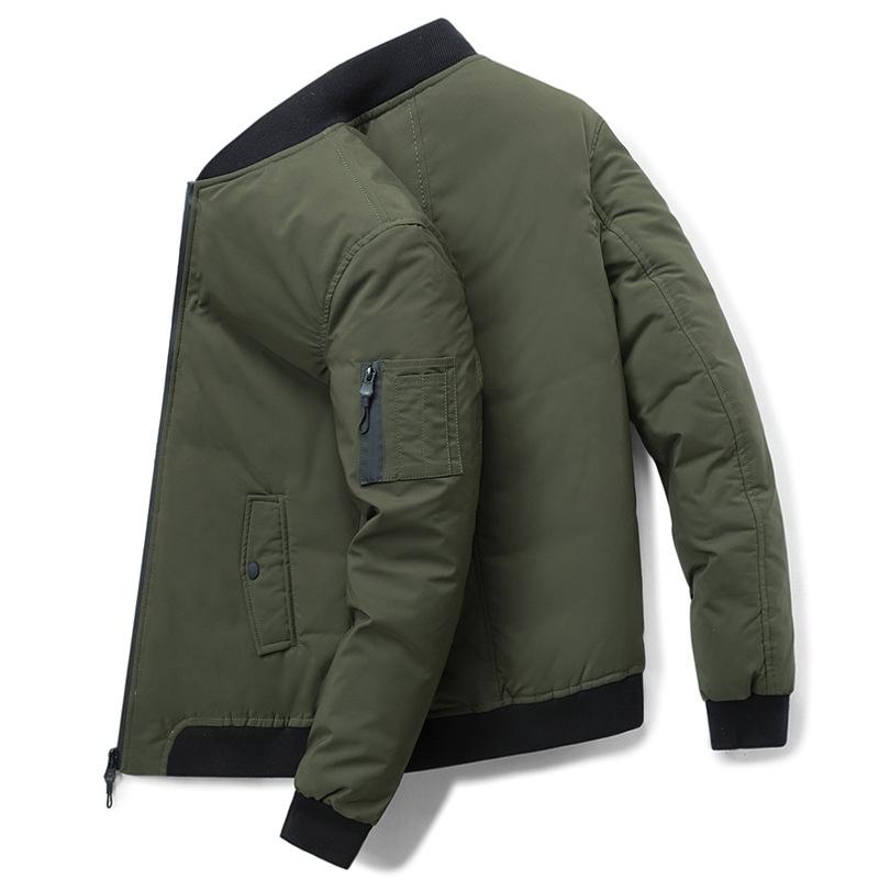 

Новая зимняя куртка-пуховик мужская короткая куртка пилота ВВС мужская рабочая куртка большого размера бейсбольная форма модная мужская одежда 2XL