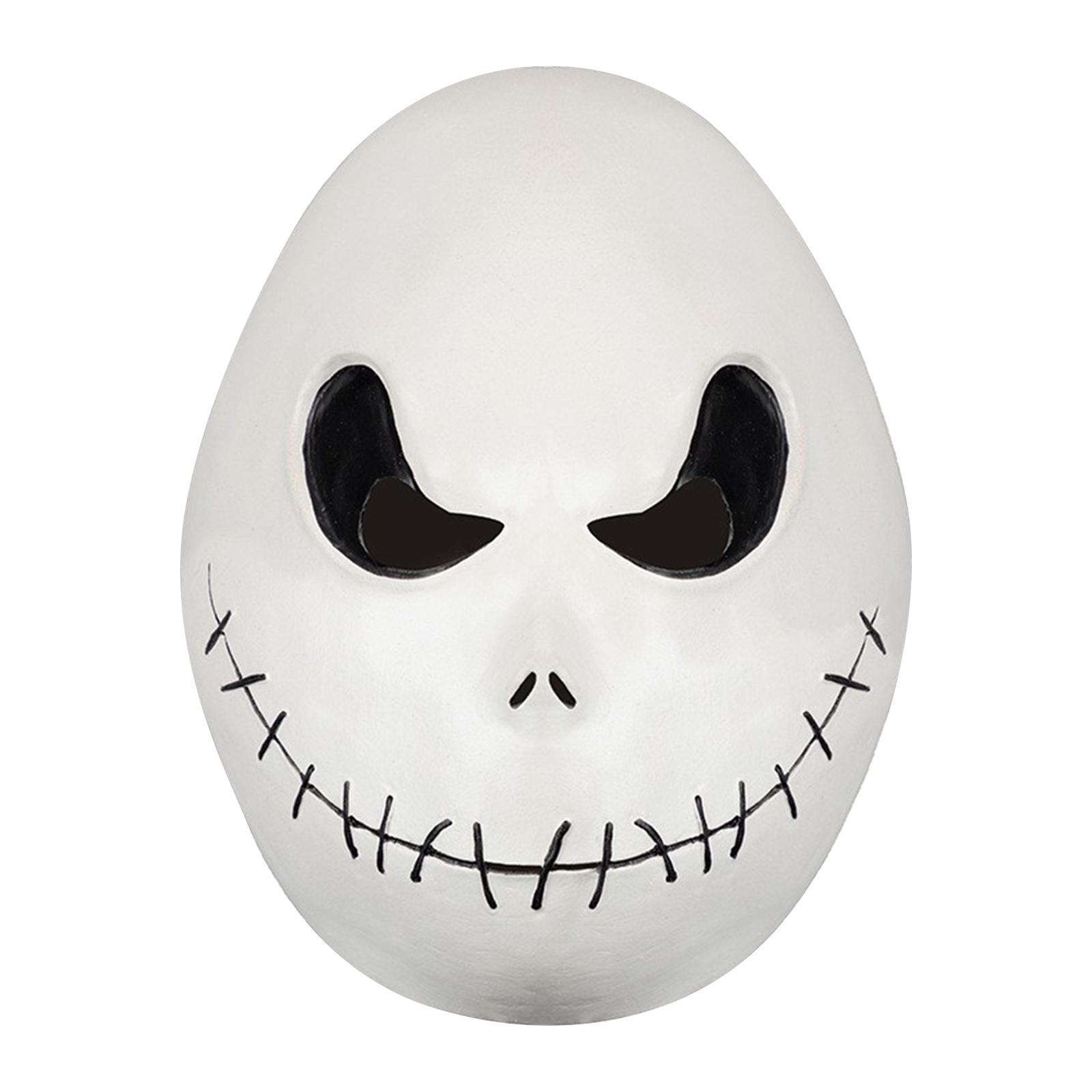 

Хэллоуинский декоративный головной убор-маска, Хэллоуинская мужская маска One Size белый