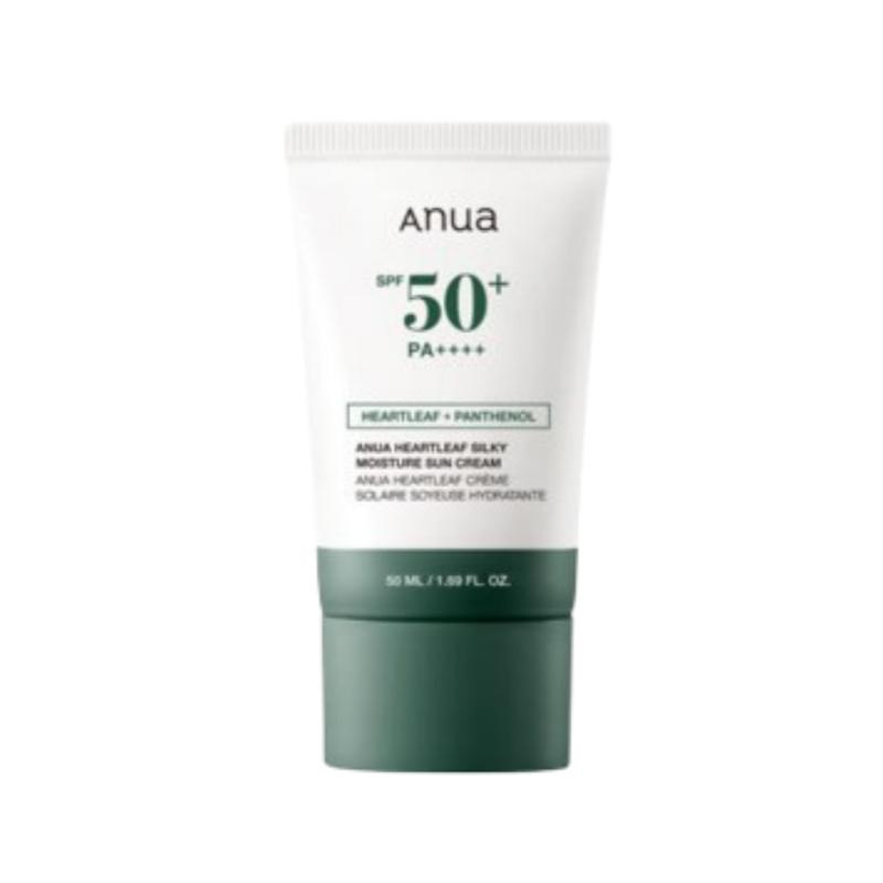 

Увлажняющий солнцезащитный крем Anua Heartleaf Silky SPF 50+ PA++++ 50 мл
