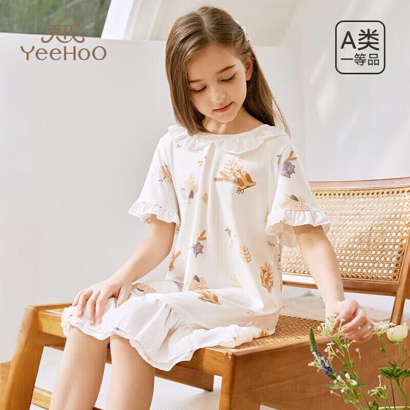 YEEHOO Girls  Princess Summer Nightgown 130