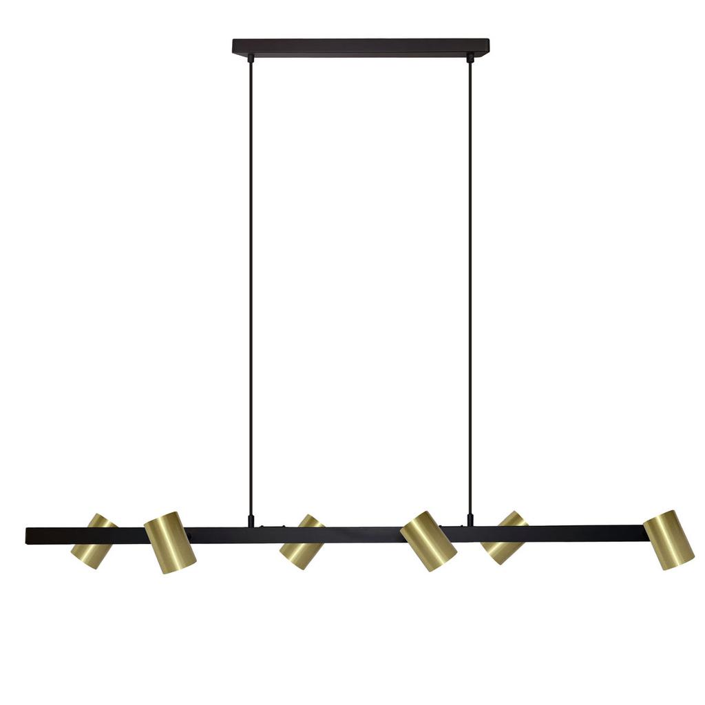 Lampa Wisząca Snow 6 Gu10 Złoty Light Prestige Lp-731/6L Gd