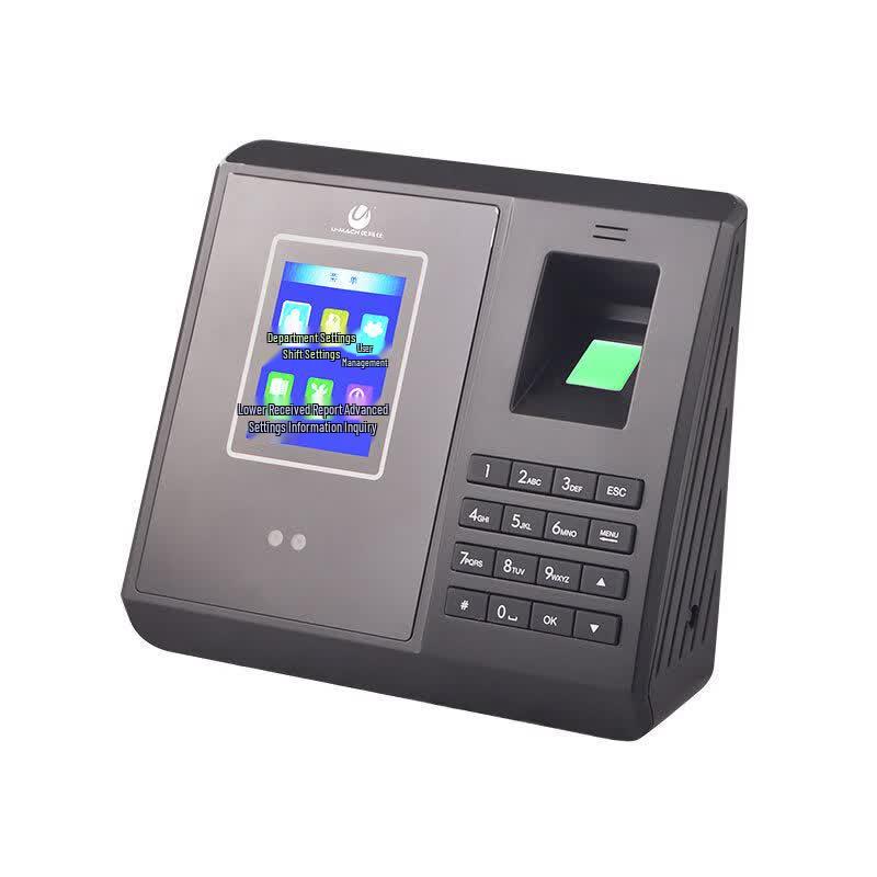 Youmashi U-RZ520 Multi-Recognition Time Attendance Machine CN Plug (adapter Included)