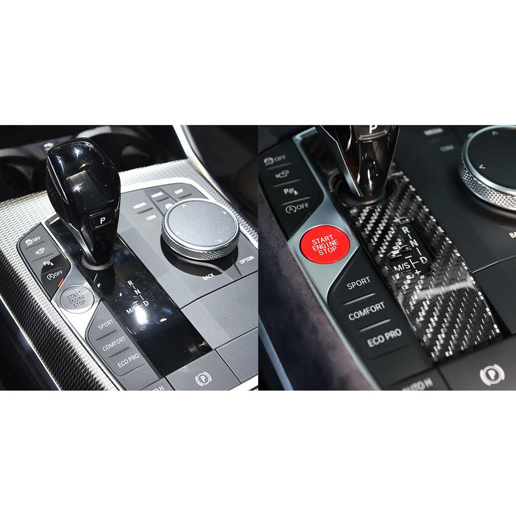 Fibră de carbon pentru BMW Seria 3 G20 G28 325li 330d 335 2022 Accesorii Decorare autocolant pentru panou de viteze auto