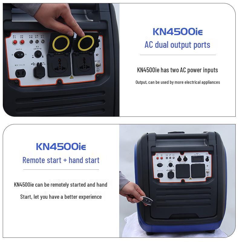 Silent 4kW Digital Inverter Gasoline Generator 220V
