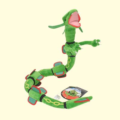 75 cm Pokemon Sky Dragon păpușă de pluș desene animate anime Rayquaza jucării de plus umplute moale păpușă dragon kawaii cadou de zi de naștere pentru copii