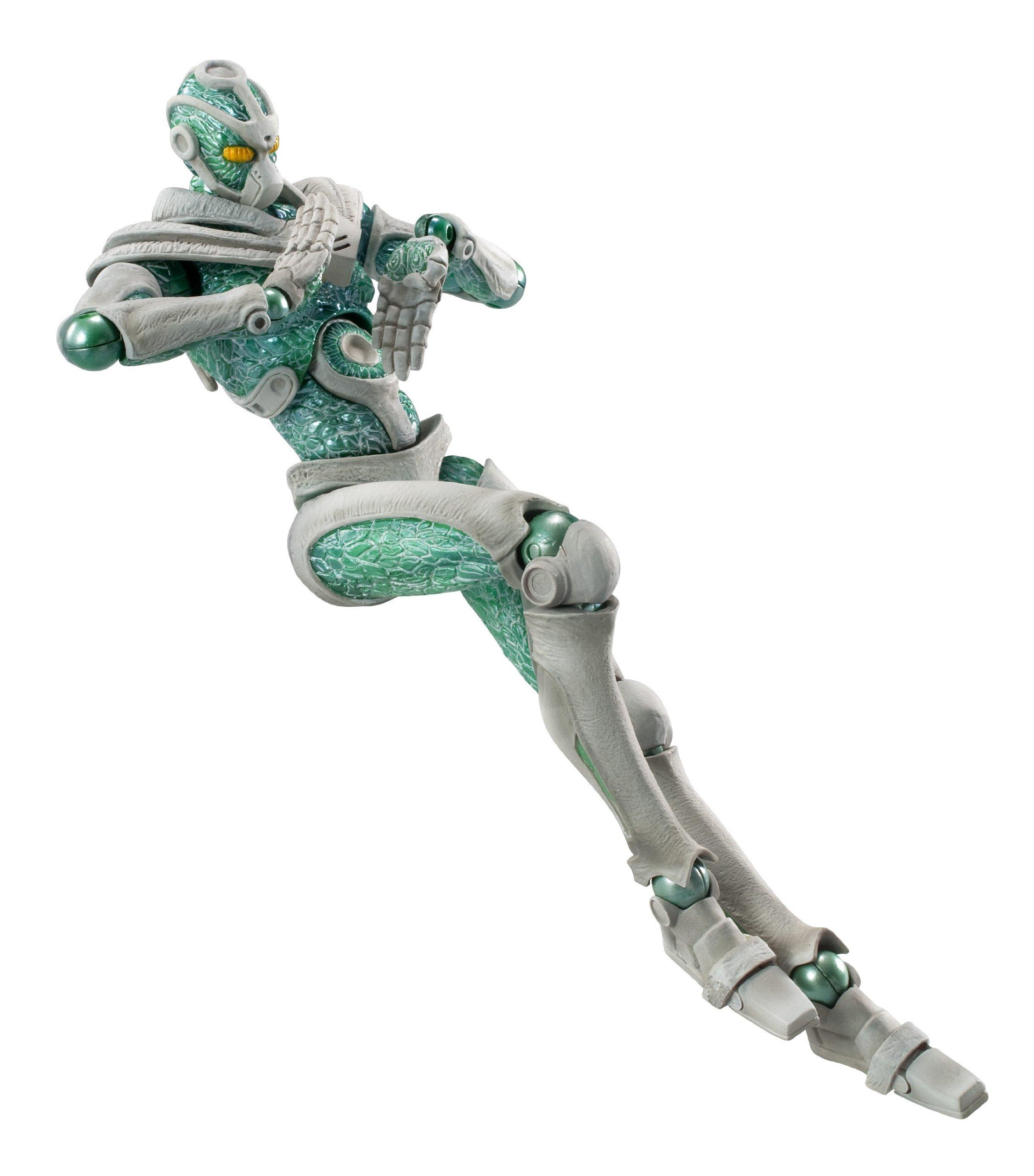 

Super Action Statue [JoJo s Bizarre Adventure] Part 3 5. Hierophant Green (Hirohiko Araki s designated color) (reproduction)
