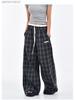 Women's Retro Double-Waist Wide-Leg Pants, High-Waisted Loose Fit, Spring/Autumn 2025 Collection