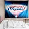 Los Angeles Clippers Logo Tapestry for Bedroom Aesthetic Classroom Tapestries Wall Hanging for Living Room Dorm Office,Ideal Creative Gift