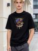 Pirate Skull Print Summer Casual Short Sleeve Loose Fashion Tee