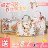Unique Butterfly Cap Handmade Tote Bag Diy Project Kit Perfect For Creative Gifts