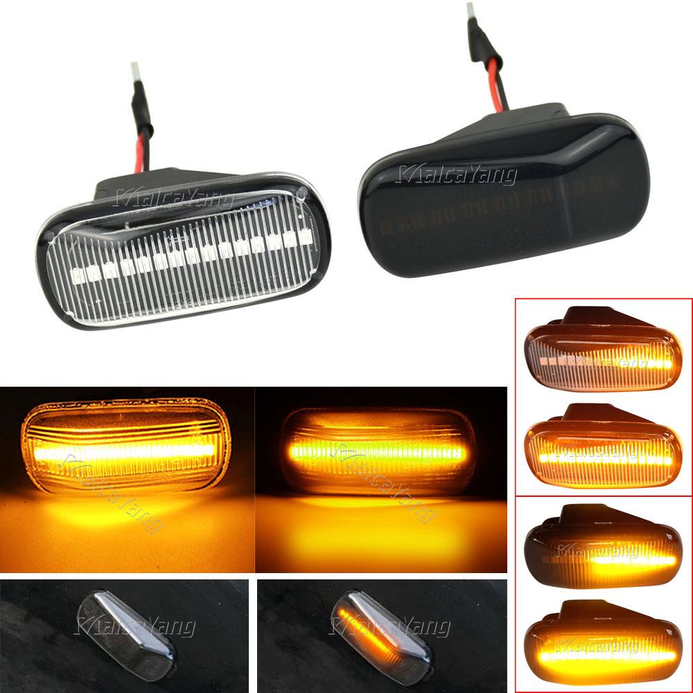 For Acura Integra Type-R DC2 RSX DC5 NSX NA1 NA2 Led Dynamic Turn Signal Side Marker Light Sequential Lamps for Honda CRV