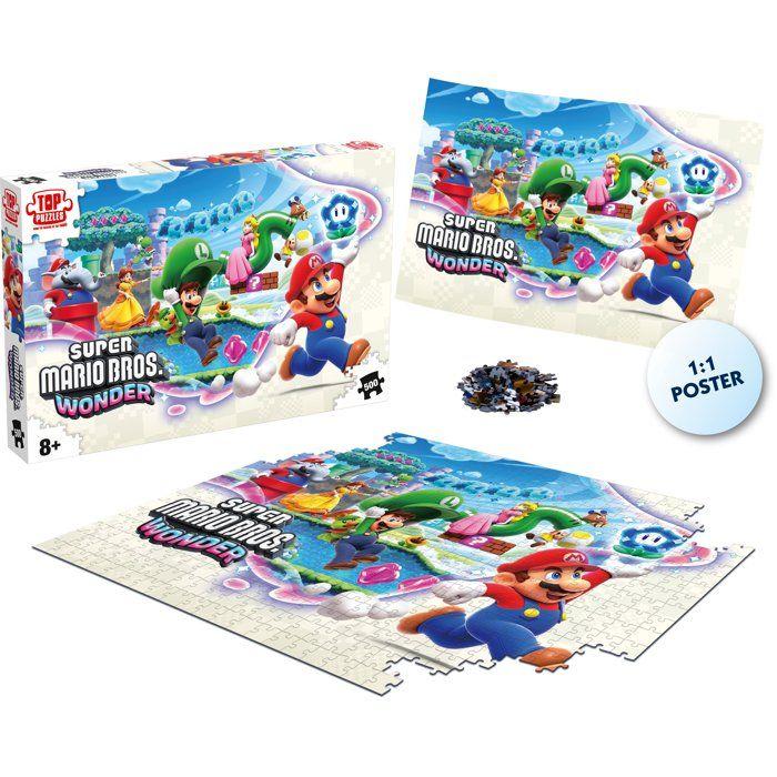 Puzzle - WINNING MOVES - Super Mario Wonder - 500 pieces - Des 8 ans