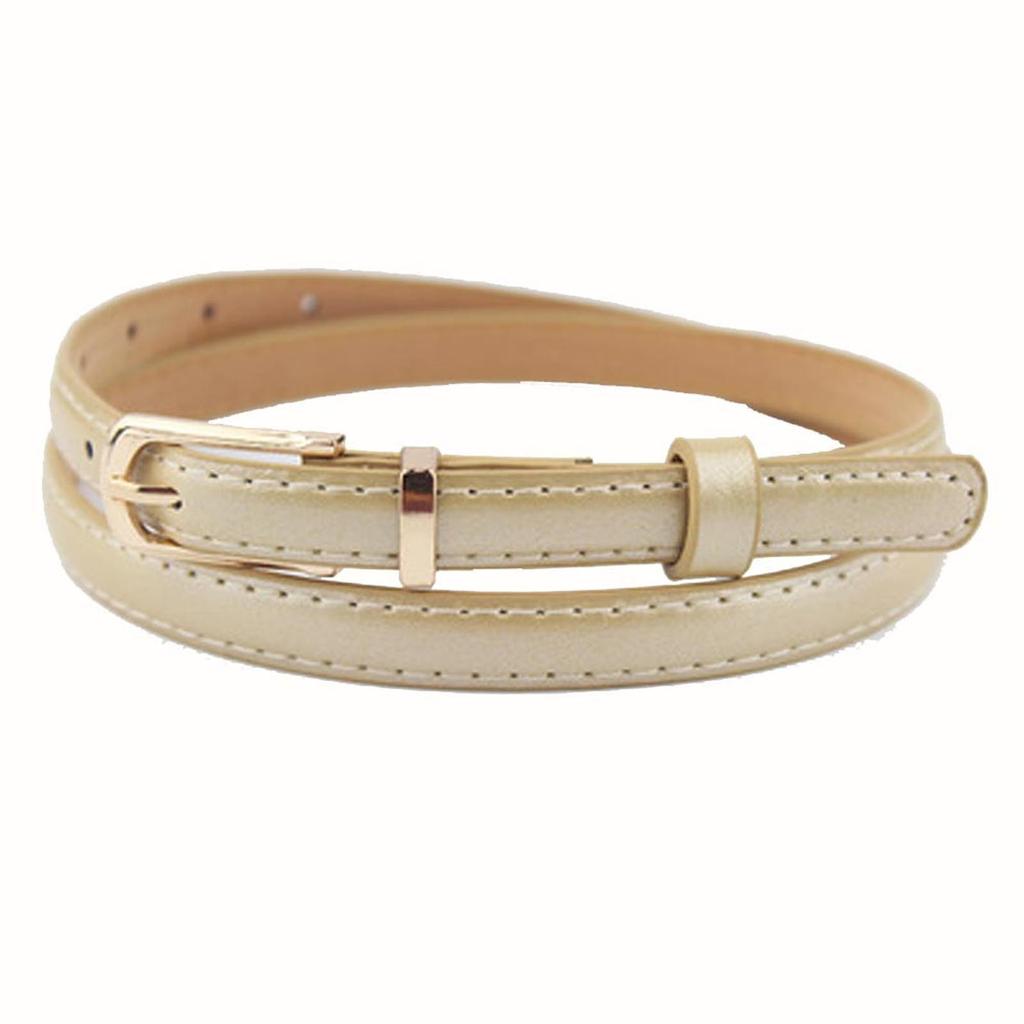 Elegant Fashion Women Belt Candy Color Leather Waistband Dress Accessories