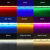 Motion Sensor COB Led Light Strip Battery 3mm 5mm 8mm PCB Width Under Bed Lamp For Cabinet Wardrobe Kitchen Stairs 1M 2M 4M 5M