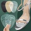 Honeycomb Gel Forefoot Pads: Pressure Relief, Shock Absorbing, Non-Slip, Self-Adhesive, Soft Massage Cushion for High Heels.