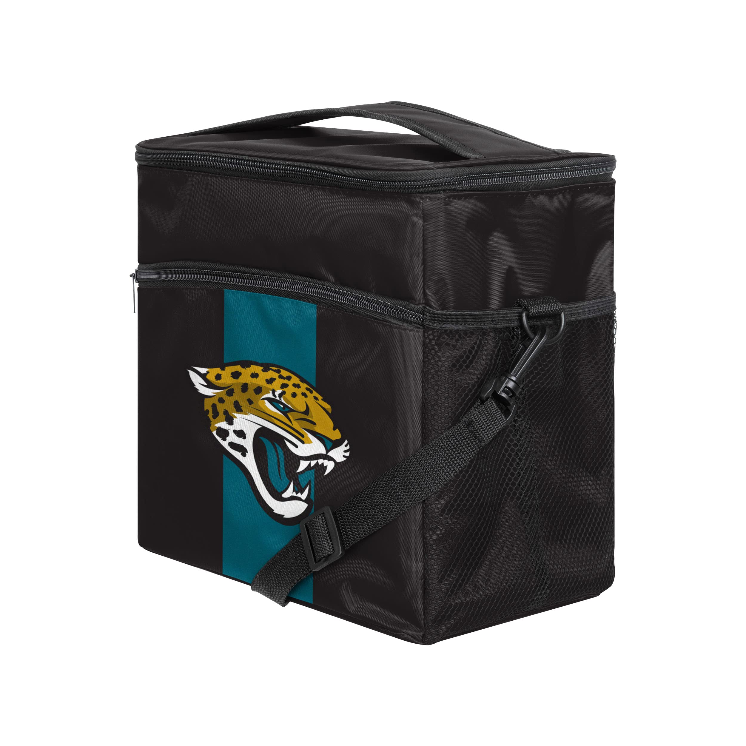

Jacksonville Jaguars NFL Team Stripes Tailgate 24 Pack Cooler