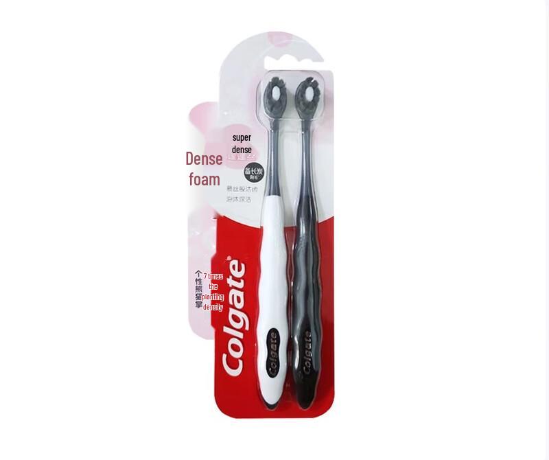 

Colgate Charcoal Super Fluffy Toothbrush (2-Pack)