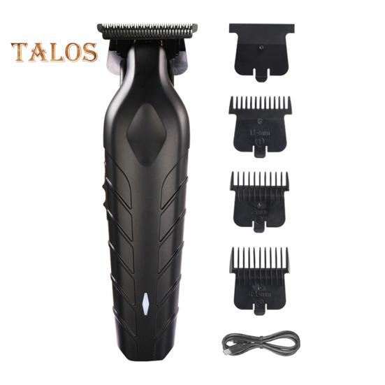 

Машинки для стрижки волос для мужчин Бесшумный мотор Электробритва Быстрая зарядка через USB Парикмахерские триммеры Бритвы 3-в-1 Комплект триммера с нулевым лезвием Подарок для мужчины Муж чёрный