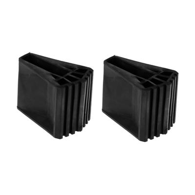 2 Piezas Almohadilla para Pies de Escalera Extensible Protector de Pies de Escalera para Muebles