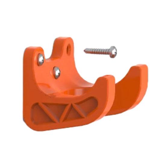 

Garden Tool Holder Wall Mount Gardening Tool Hanger Space-Saving Shovel Rake Organizer for Garden Yard Shed Garage Tools Storage 1pc оранжевый