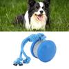 Interactive Dog Toy Random   Electric Automatic Moving and Rolling Dogs Toy with Rope for Small Medium Large Dogs Blue