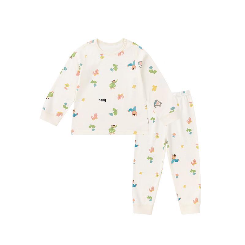 Kids' Pure Cotton Thermal Underwear Set