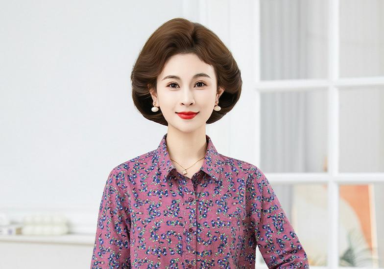 2026 Women's Pure Cotton Loose Mid-Sleeve Top