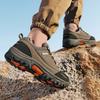 Hiking Shoes for Men Waterproof Outdoor Low-top Hiking Boots Leather Men's Trekking Shoes Walking Male Trail Running Sneakers