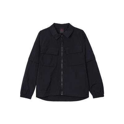 Jackets Men's Black Pointed Collar Moderate Workwear DV7694-010