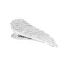 Yierda Feather Tie Clip Funny Silver Animal Wing Tie Clip Stylish Tie Clip for Weddings and Business Accessory Gift - Men's - - -