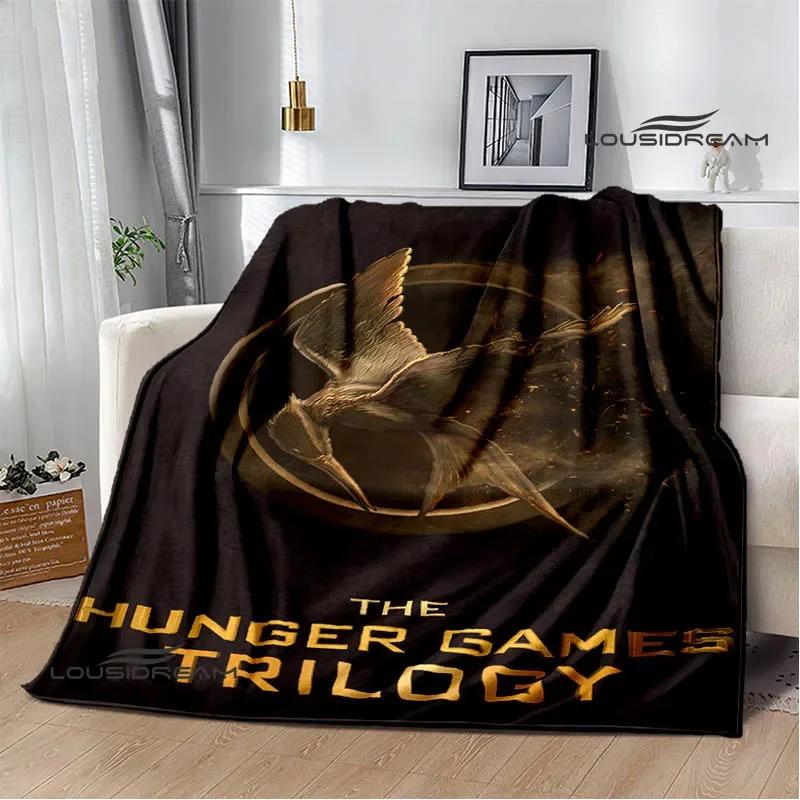 Les Jeux de la Faim couvertures imprimées flanelle Couverture chaude douce et confortable couverture pour la maison le voyage couverture de pique-nique cadeau d'anniversaire