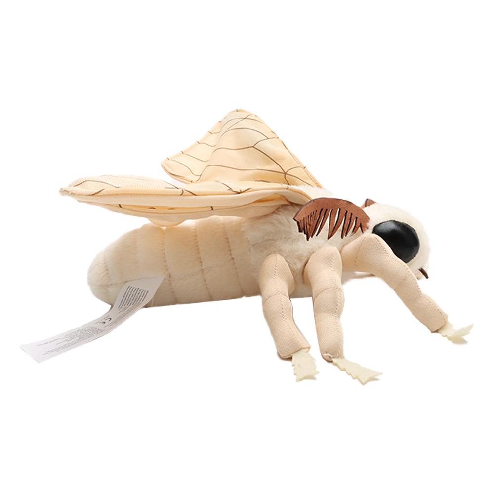25cm Peluche Carini Insetti Bombole Falene Fedeltà Bombole Peluche Animali Insetti Bambola Imbottita Simulazione Giocattolo Kawaii Giocattoli per Bambini