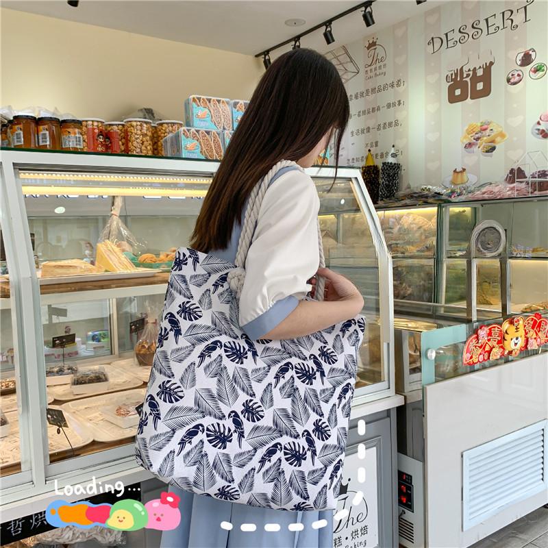 Single-shoulder Bag Fashionable Women's Bag Ethnic Style Large-capacity Tote Bag