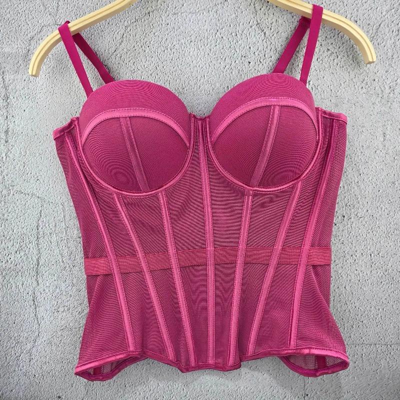 Netz Sexy Taillierte Dame Elegant Formgebend Damen Bustier Mädchen Schlank Abendmode Crops Dame Kurzer Body Shaper