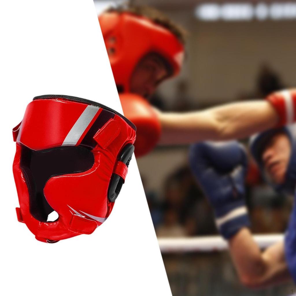 Boxkopfschutz Gesichtsschutz Stirn- und Ohrenschutz Voll für Sparring