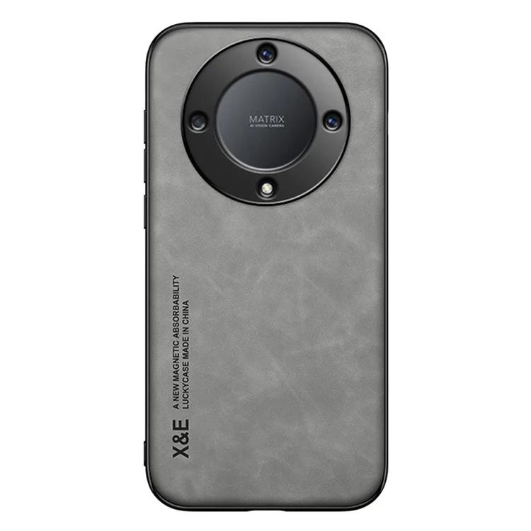 

Ударопрочный чехол X&E Skin-Touch для Honor X9a 5G Тонкий чехол для телефона PU кожа TPU PC чехол