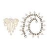 Pearls Embellished Shoe Chain Charm Bowknot Shoe Clips Footwear Jewelry Accessories For Women Sneakers Sandals
