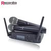 7Recordio GAW-GLXD4 Wireless Dual Microphone Set for Stage Performance