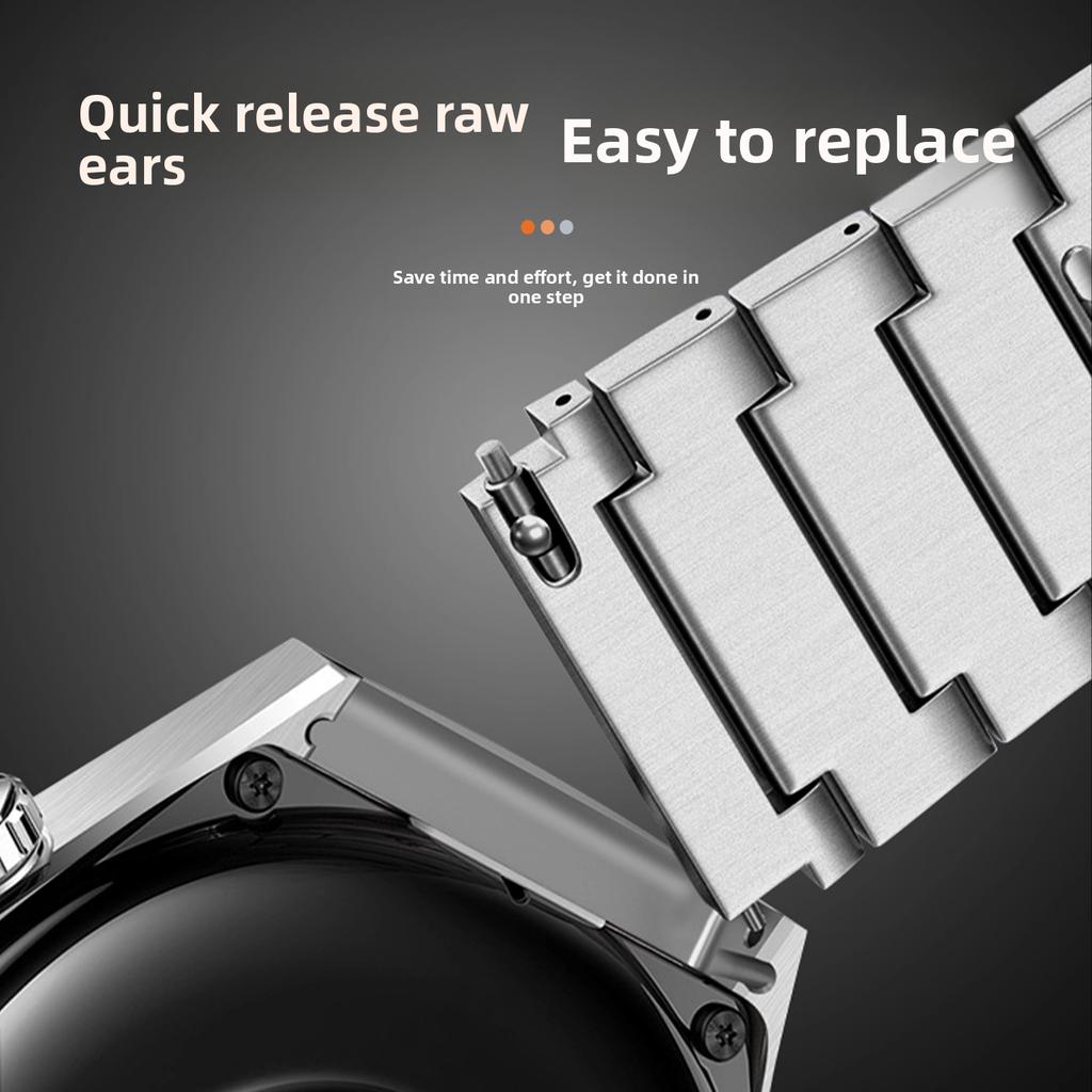 For HUAWEI WATCH GT6 Pro 46mm Stainless Steel strap 22mm Quick release Metal Bracelet GT5 pro GT5 GT4 GT3 GT2 watch band Men