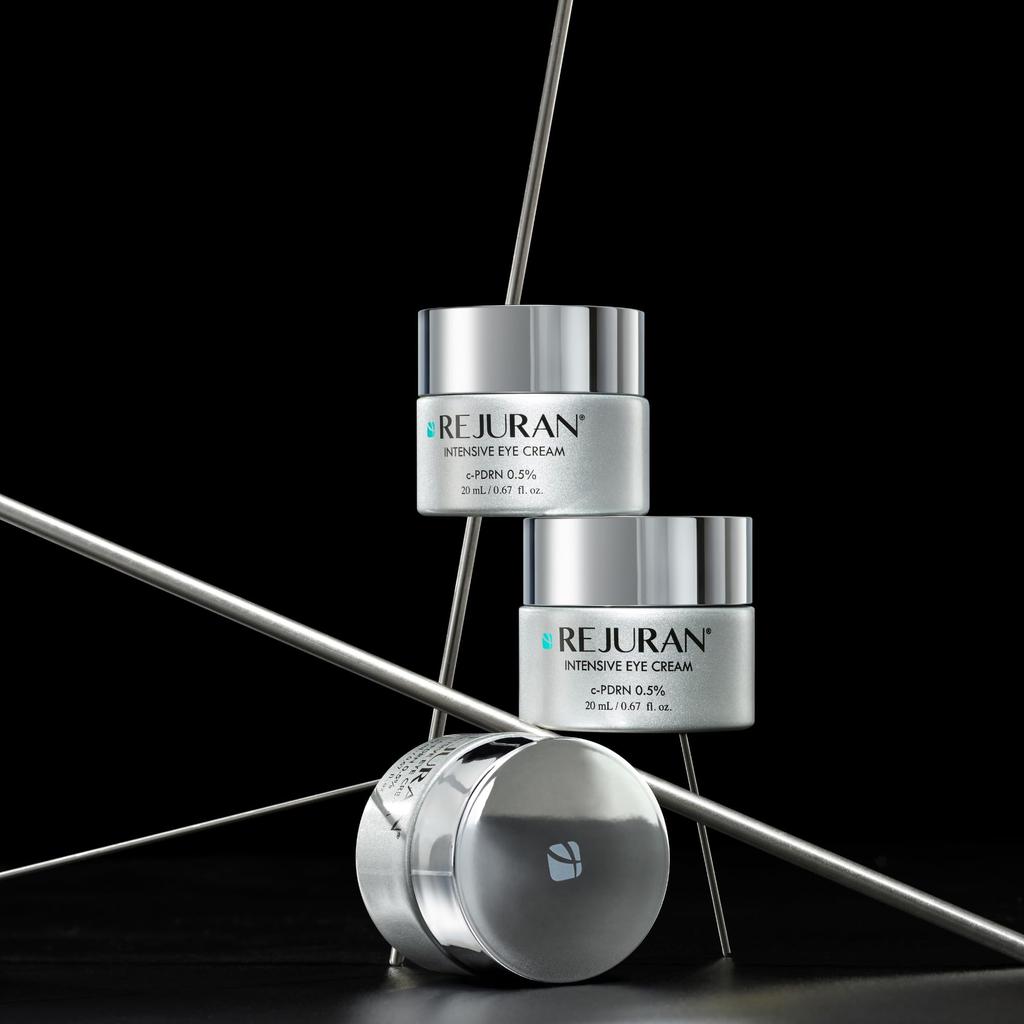 REJURAN Intensive Eye Cream 20ml PDRN Peptide Hyaluronic Acid Eye Cream for and Translucency [Official] c-PDRN Under-Eye Firmness, Moisturizing,
