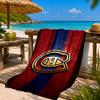 Canadiens Eishockey Team Strandtuch Mikrofaser Strandtuch, Leicht und Schnelltrocknend, für Sommerreisen, Schwimmbad Fan Geburtstagsgeschenk