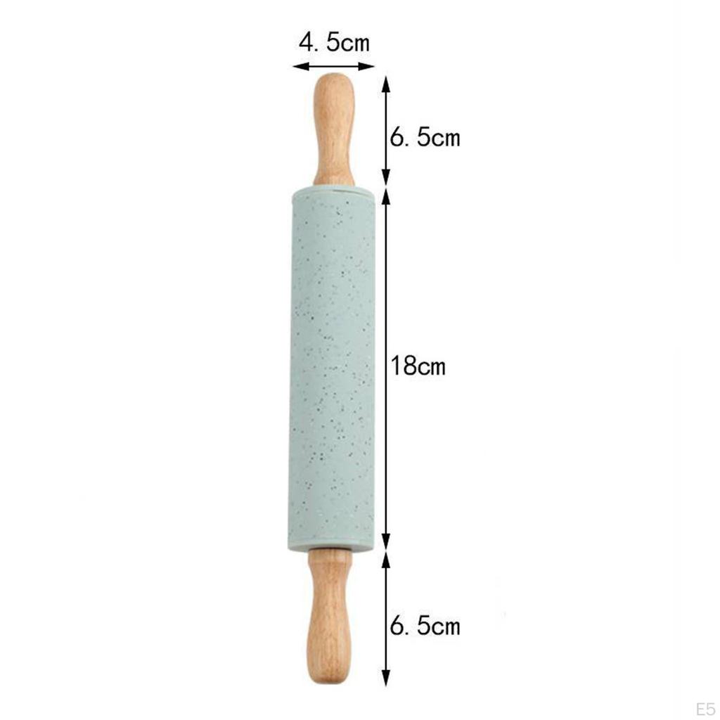 Premium Wooden Rolling Pin for Easy Baking and Cooking