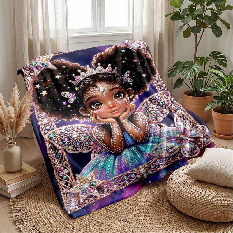 Fantasy Bubble Journey Theme blanket Lightweight Warm Flannel Blanket Decorative Throw Blanket for Home Decoration