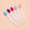 Silicone Long-Handle Nose Brush for Pore Cleansing and Blackhead Removal