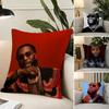 B-Burna Boy Cushion Cover Fabric Soft Furnishing,Pillowcase, Cushion Cover, Sofa Pillow, Home Decoration