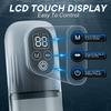 New LCD Electric Penis Pump Penis Enlargement Extend Pump Penis Trainer Sucking Male Masturbators Cup Dick Pump Sex Toys for Men