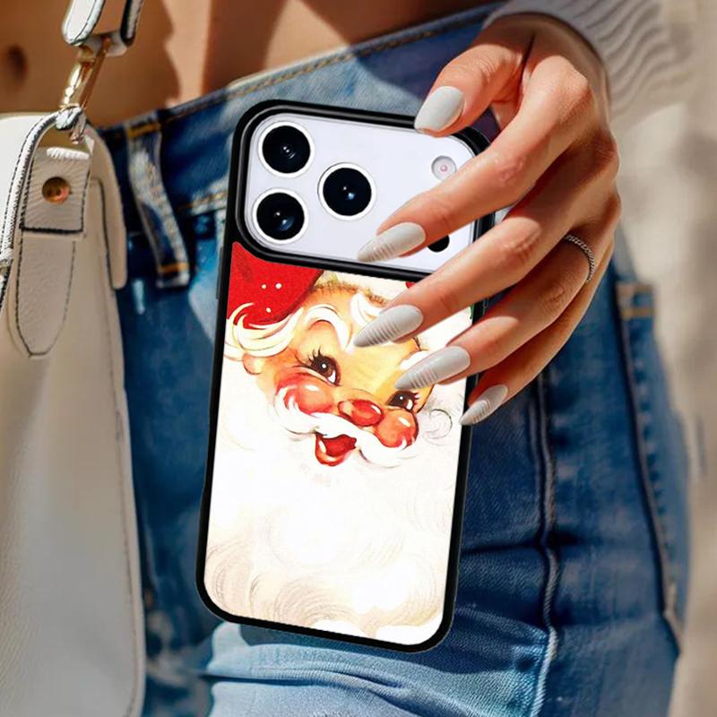 Weihnachts-Weihnachtsmann-Handyhülle Für iPhone 17 Air 14 15 13 12 Max Hülle Für Apple 14 15 16 16e 11 Pro Max Plus Hülle