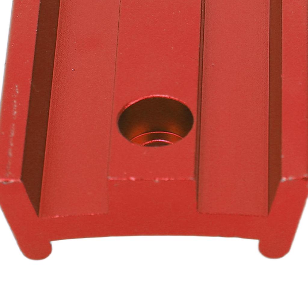 4.25in Dovetail Plate Telescope Dovetail Mounting Plate for Equatorial Telescope Theodolite Tripod Red