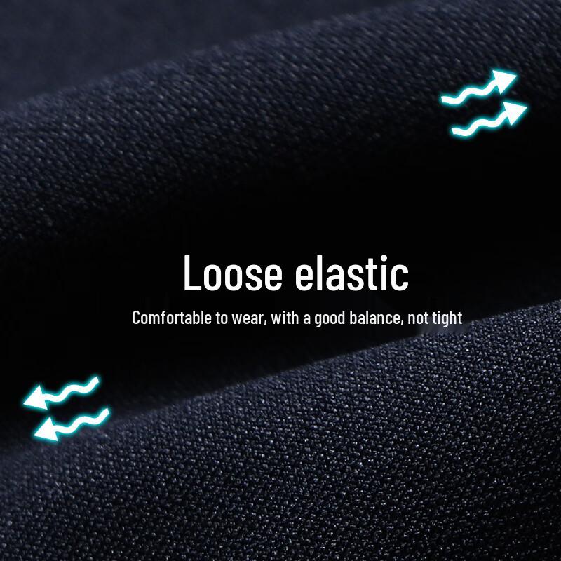 TUCANO Men's Loose Straight Fit Casual Business Pants