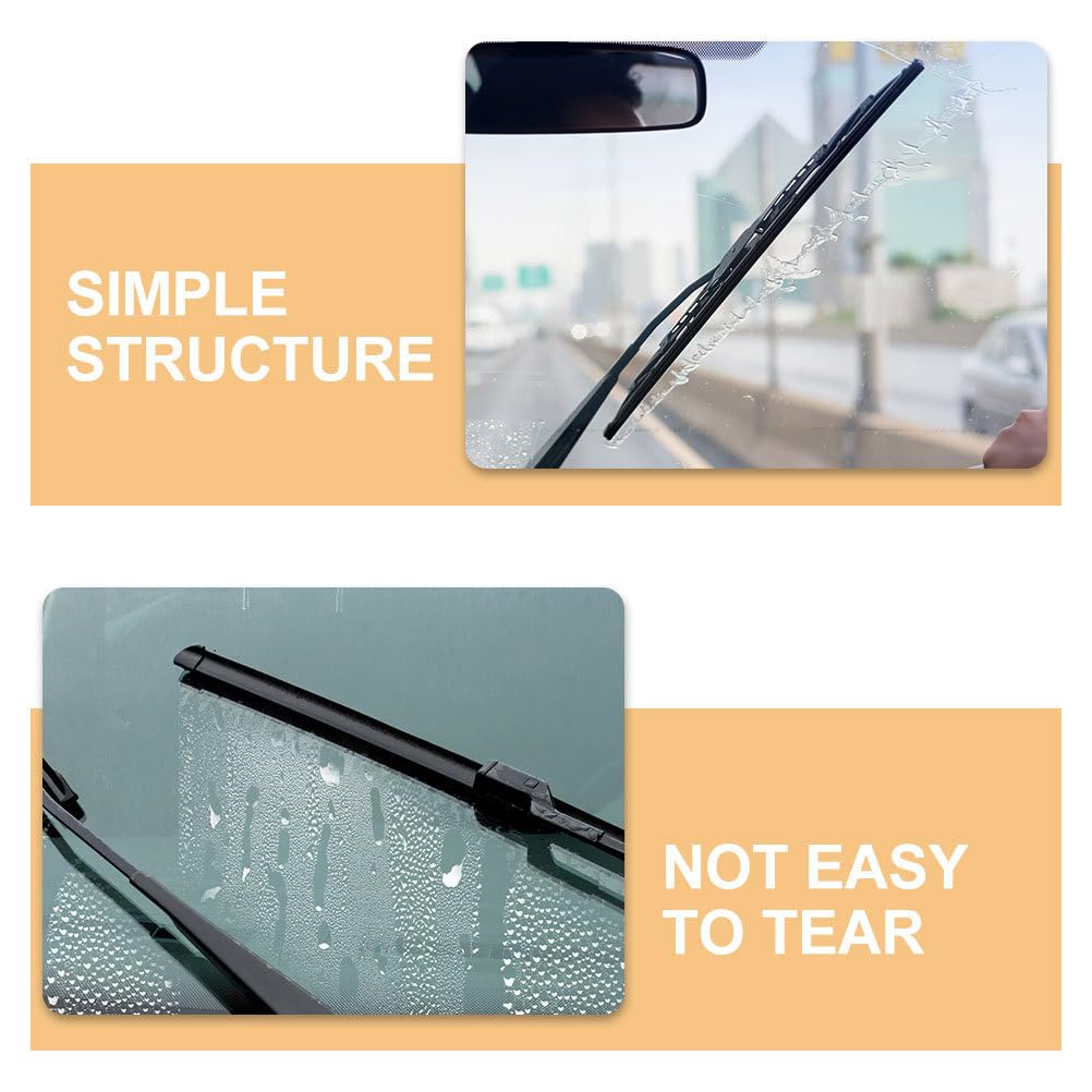 ULTECHNOVO Wiper Rubber, Length 19.7 inches (500 mm), Rubber Width 0.2 inches (6 mm),